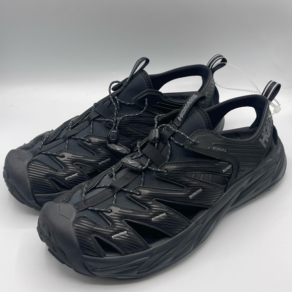 New Hoka Hopara Hiking Sandal Wet / Dry shoe black - Picture 3 of 5